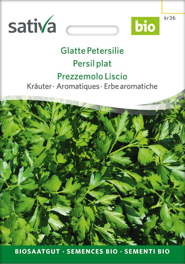 glatte petersilie, küchenkräuter, kräuter, sativa, saatgut, kompostundliebe