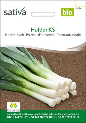 Haldor, Herbstlauch, Porree, Herbstporree, Lauch, Samen, Saatgut, Sativa, Garten, Gemüse, Kompostundliebe